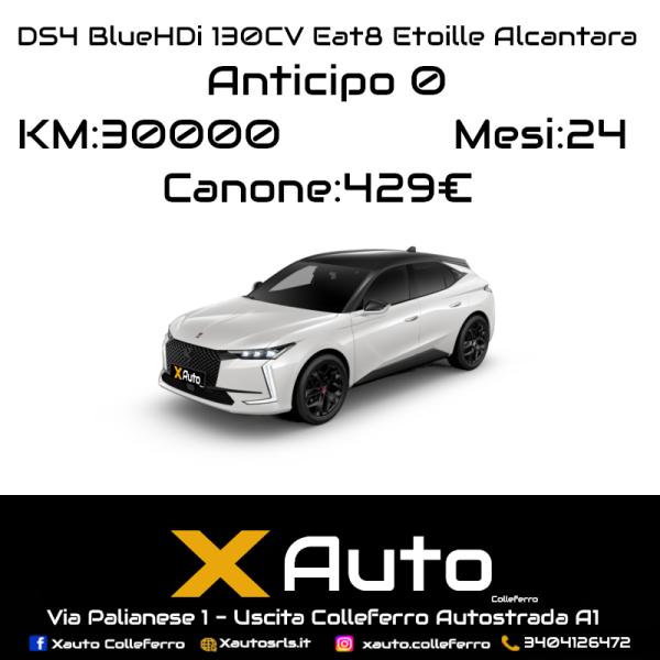 DS Automobiles DS 4 BlueHDi 130CV Eat8 Etoille Alcantara