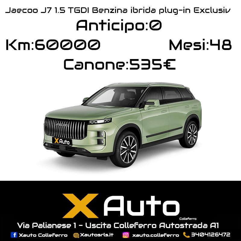 Jaecoo Jaecoo 7 1.5 TGDI Benzina ibrida plug-in Exclusiv